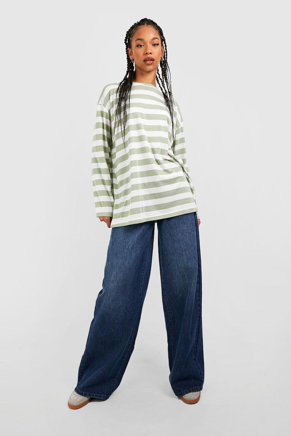 [ STIGMA ]★23 STRIPE OVERSIZED LONG SLEEVES T-SHIRTS STIGMA ]☆23 STRIPE OVERSIZED LONG SLEEVES T-SHIRTS 23
